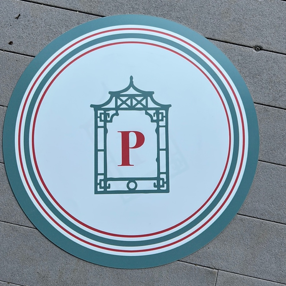 Monogrammed Placemat Set of 9